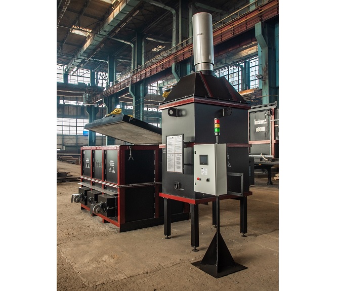 Incineratorul IncinerPro i2000 pentru fermele de porci.