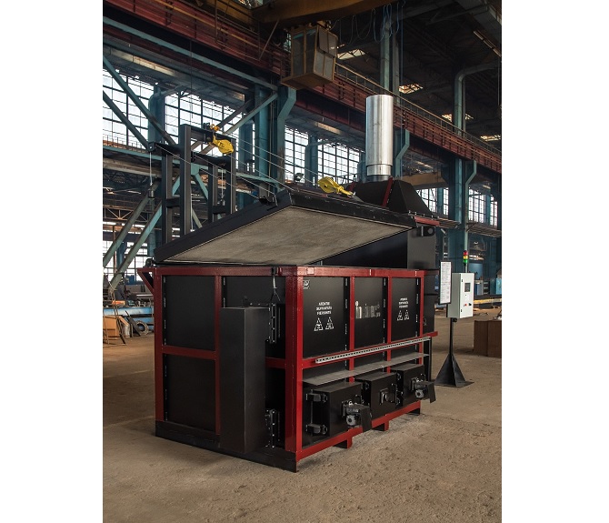 Incineratorul IncinerPro i2000 pentru fermele de porci.