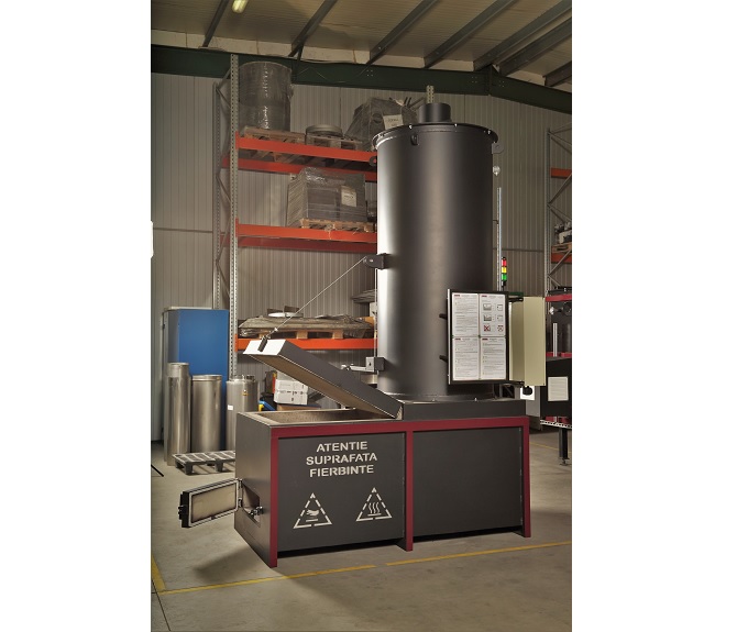 Incineratorul IncinerPro i200 pentru fermele de porci.