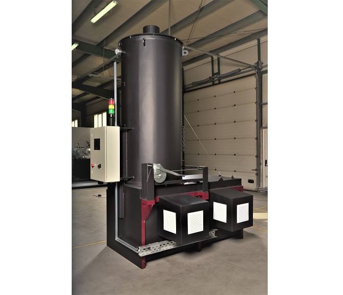 Incineratorul IncinerPro i200 pentru fermele de porci.