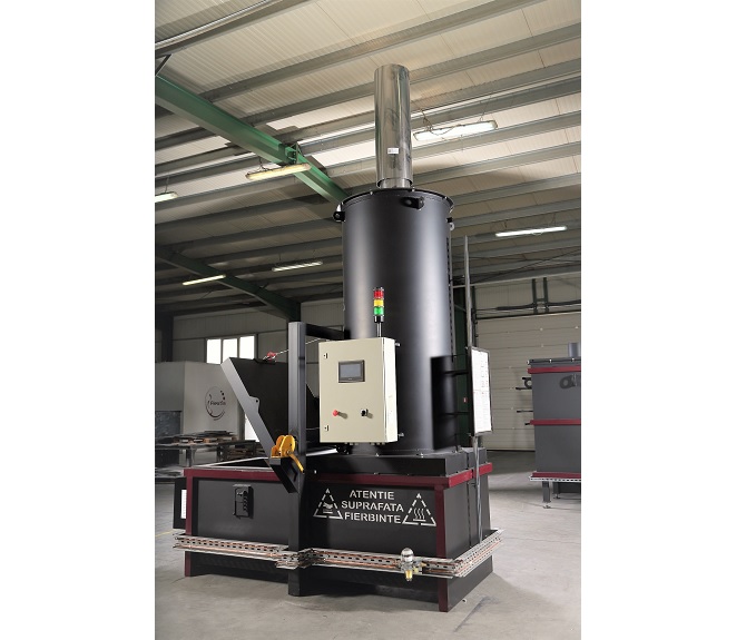 Incineratorul IncinerPro i400 pentru fermele de porci.