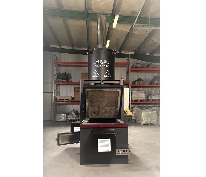 Incineratorul IncinerPro i400 pentru fermele de porci.