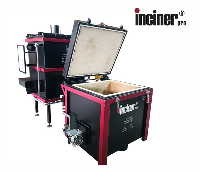 Incineratorul IncinerPro g600 pentru abatoare si carmangerii.