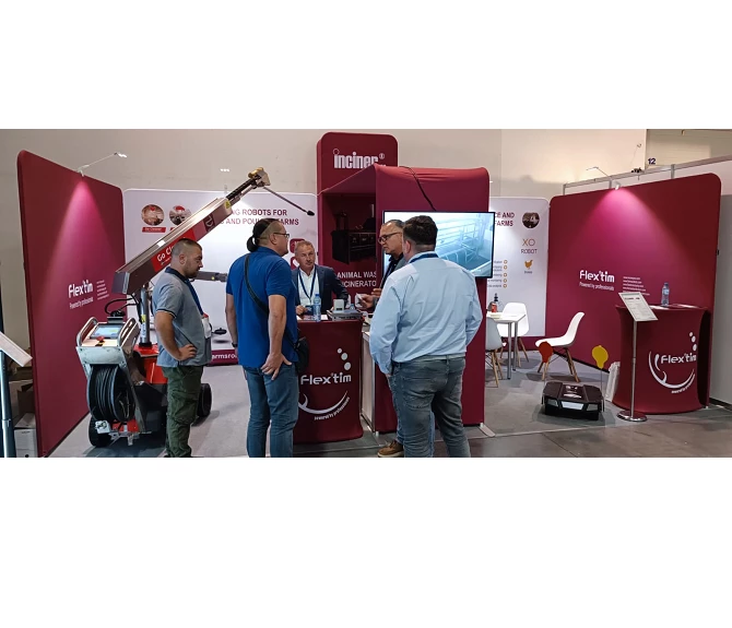 Flextim Industry la Smart Poultry World 2023 din Sofia, Bulgaria.