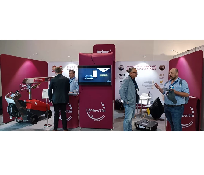 Flextim Industry la Smart Poultry World 2023 din Sofia, Bulgaria.