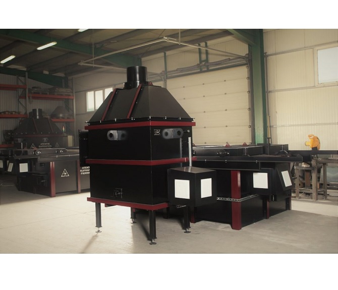 Incineratorul IncinerPro i1750 pentru fermele de porci.