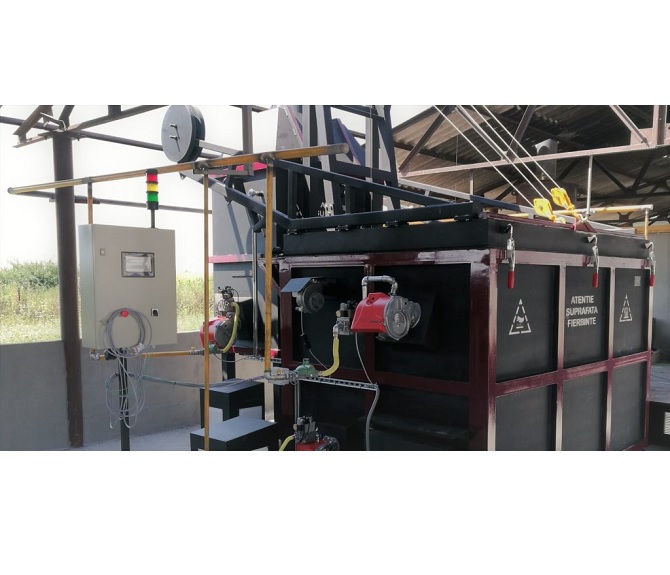 Incineratorul IncinerPro i1750 pentru fermele de porci.