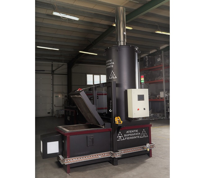 Incineratorul IncinerPro i400 pentru fermele de porci.